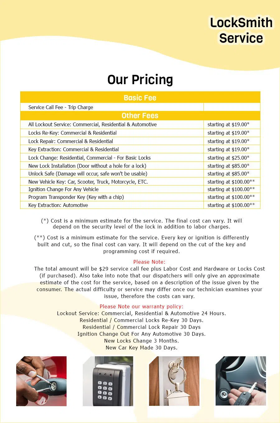 Security Locksmith Services Van Nuys, CA 818-491-5044